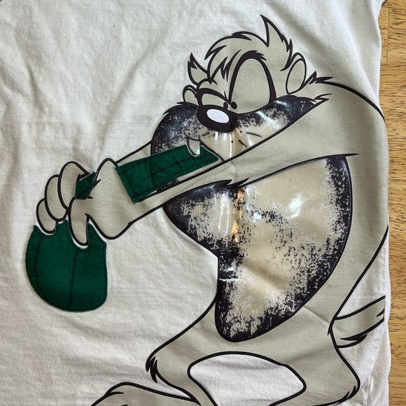Vintage Lot 29 Luxe Taz Looney Tunes Shirt Y2K Streetwear XXXL - Picture 2 of 7
